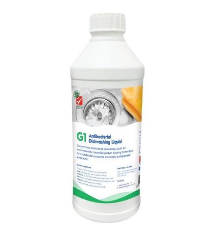 Clean Plus G1 - Antibacterial Dishwashing Liquid 1L