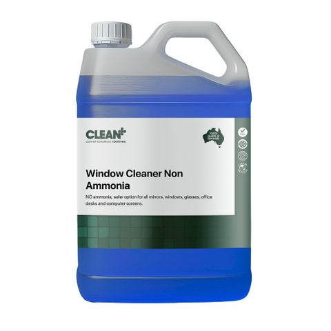 Clean Plus Window Cleaner - Non Ammonia 5L