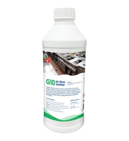 Clean Plus G10 - No Rinse Sanitiser 1L