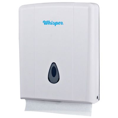 Whisper Ultraslim and Compact Dispenser - White