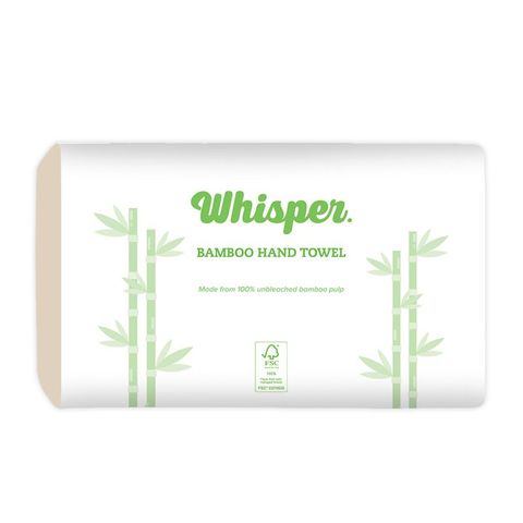 Whisper Bamboo FSC Multifold Slim Towel (22 x 23cm) X2400