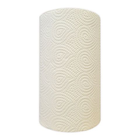 Whisper Bamboo FSC 2ply Maxi Kitchen Towel 160 sheets roll (22x23cm) X8