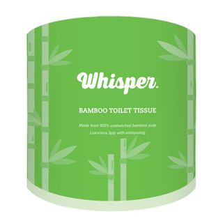 Whisper Bamboo FSC 3ply 230 sheet Toilet Tissue Wrapped X48