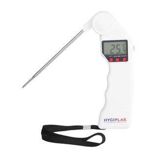 EDLP - Hygiplas EasyTemp Probe Thermometer White - Bakery & Dairy