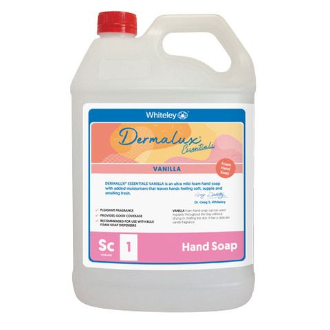 Dermalux Essentials Vanilla Foam 5L