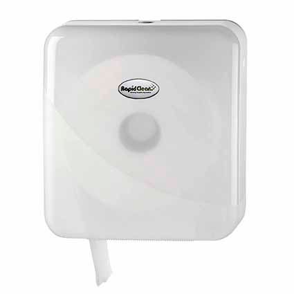 RapidClean Dispenser White Pearl Single Jumbo