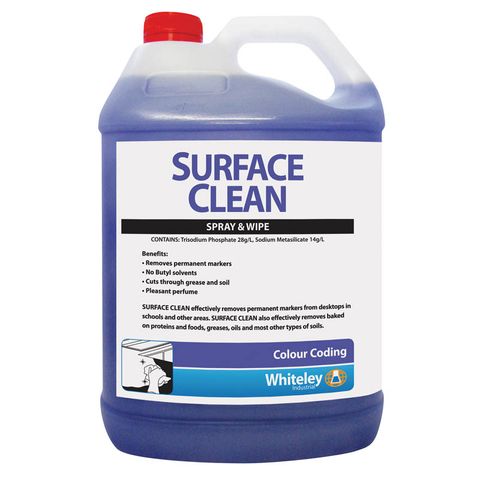 Whiteley Surface Clean Spray & Wipe 5L