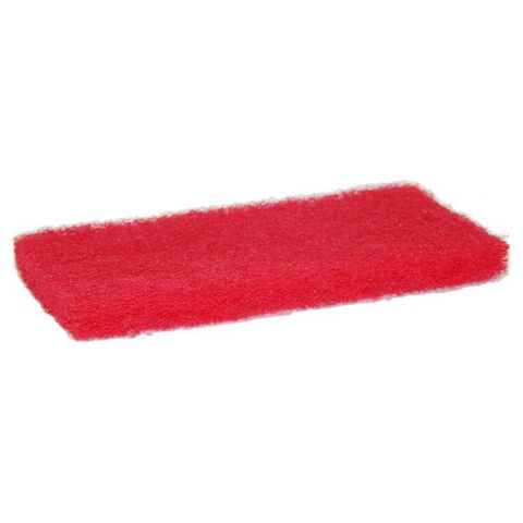 GLOMESH GLITTERPAD 250MM X 115MM RED