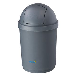 165945 BB-28DGY 28 Litre Domed Bin - Grey