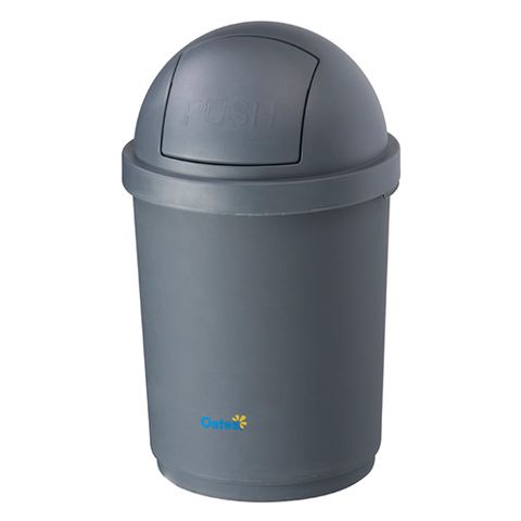 165945 BB-28DGY 28 Litre Domed Bin - Grey
