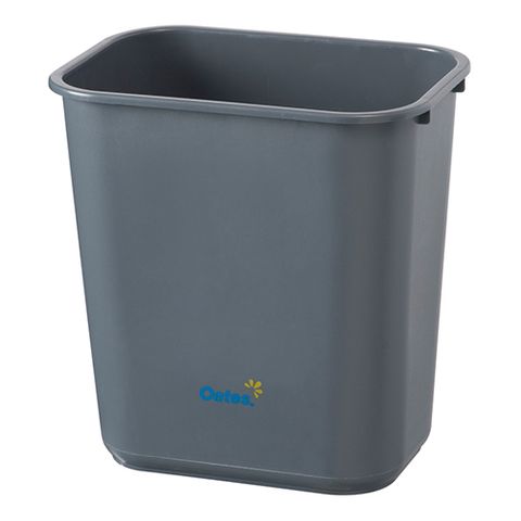 165947 BB-28GY 28 Ltre Desk Bin - Grey