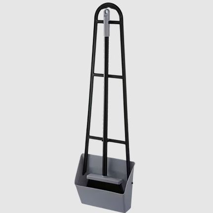 169669 Platinum Slimline Dustpan Set