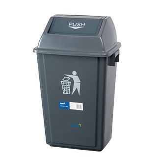 165959 BB-60FGY 60 Litre Flip Bin Grey