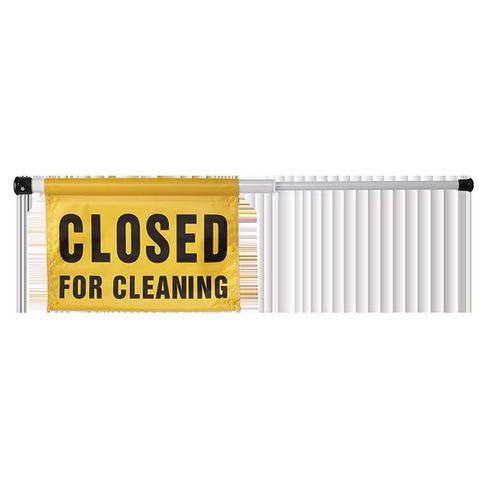 165497 JA-004 Spring Load Door Caut Sign