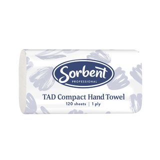 Sorbent Professional TAD Compact Hand Towel 1 Ply 120 Sheets