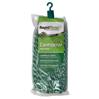 RapidClean Contractor Mop Head 400g - Green