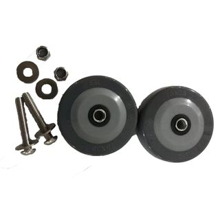 Rc1 Compact Commercial Scrubber Transport wheels 2 pcs + screws