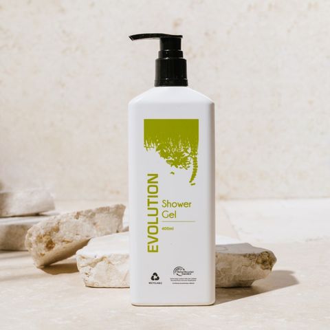 Accom Assist Evolution Shower Gel Float Disp 400ml (ctn20)