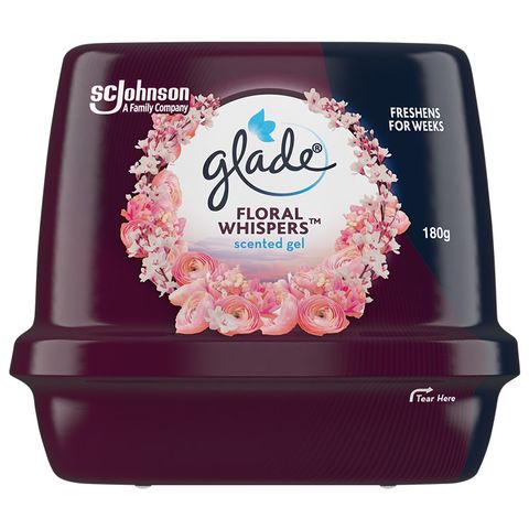GLADE Solid Gel Air Freshener Flrl Whsper 180G
