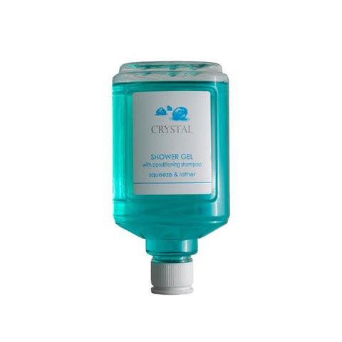 Accom Assist CRYSTAL Refreshing Shower Gel 400ml (ctn20)