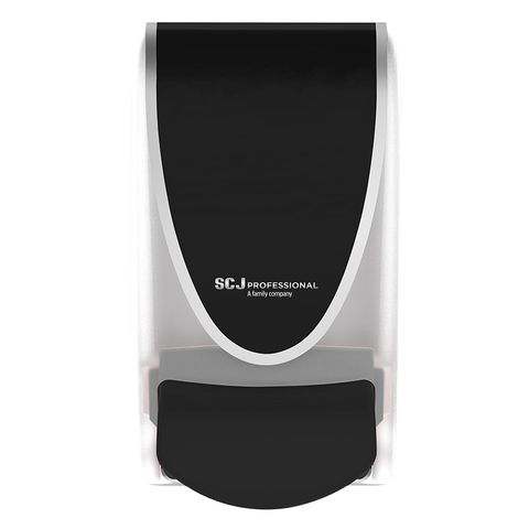 SCJ BLACK/CHROME DISPENSER 1L
