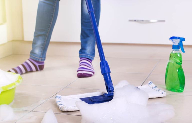Cleaning Tile Floors