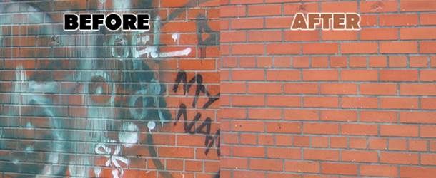 Graffiti-Before and After