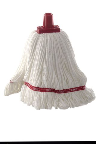 Premium Microfibre Loop Mop 350g RED