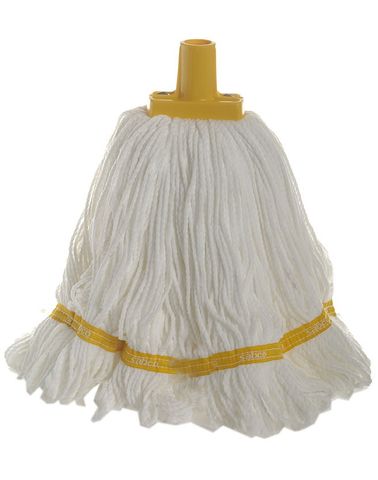 Premium Microfibre Round Mop YELLOW 350g