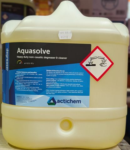 Aquasolve (Super Solve) HD Degreaser 15L