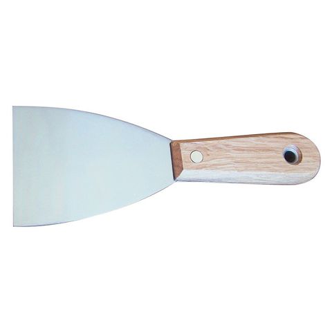 3 75mm Scraper with Timber Handle