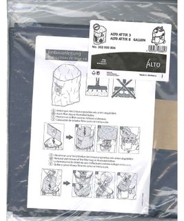 Nilfisk VL200 Attix 30 Disp Bag pkt5