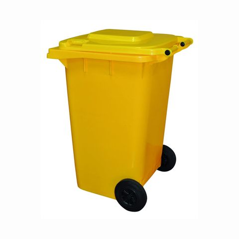 Edco 240 Ltr Wizz Bin - Yellow