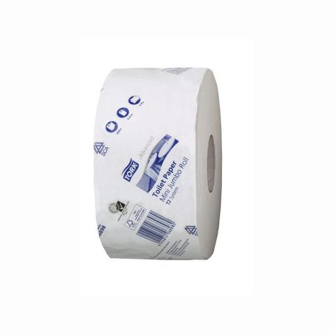 Tork Adv Mini Jumbo T/Roll 2Ply T2 200m