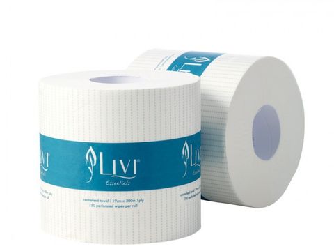 Livi Centrefeed Hand Towel 1ply(4x 300m)