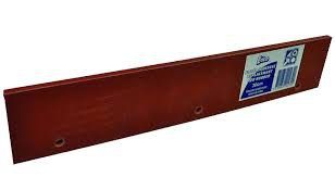Red rubber floor squeegee refill-45cm
