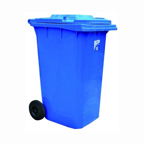 Edco 240 Ltr Wizz Bin - Blue