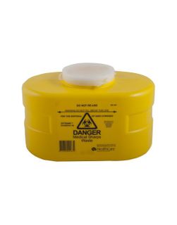 Sharps Container 3lit resealable top