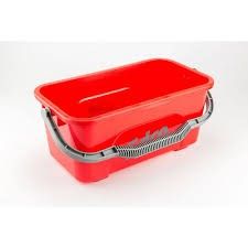 Edco 11Ltr Red Mop Bucket All Purpose