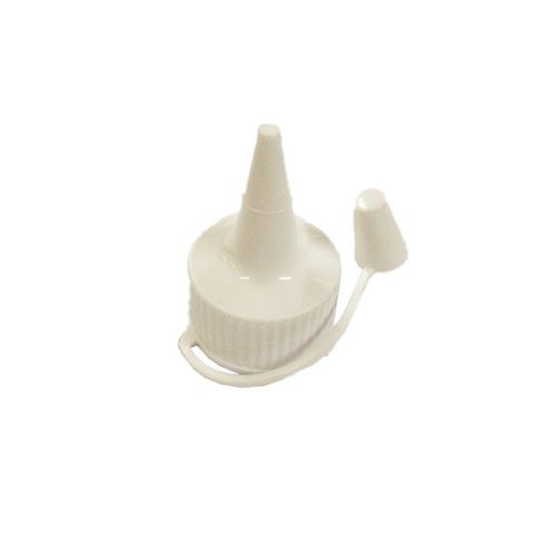 28mm White HDPE Witches Hat Cap