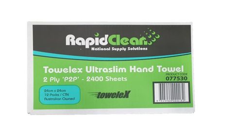 Rapid Ultraslim Hand Towel Ct2400 2ply