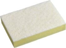 #210 WHITE Sponge Scourer 15cm x 10cm