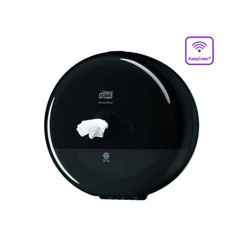 SmartOne Single Black Mini Toilet Dis T9