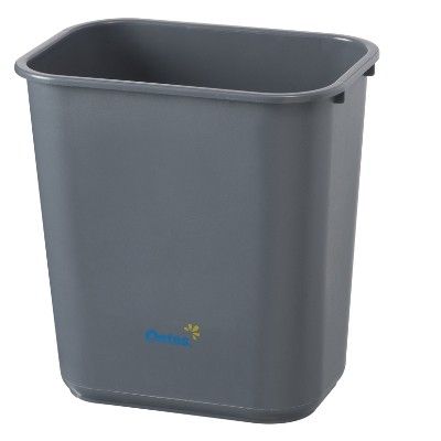 165947 Desk Bin Grey - 28litre