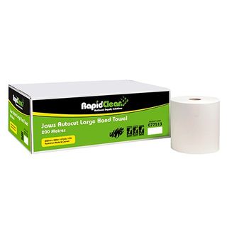 Rapid Autocut Large Hand towel 200m Ctn
