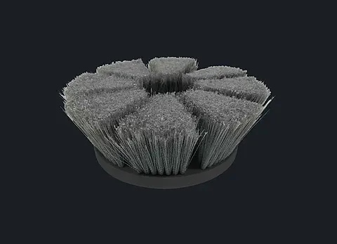 Flagged Tip Long Bristle Brush