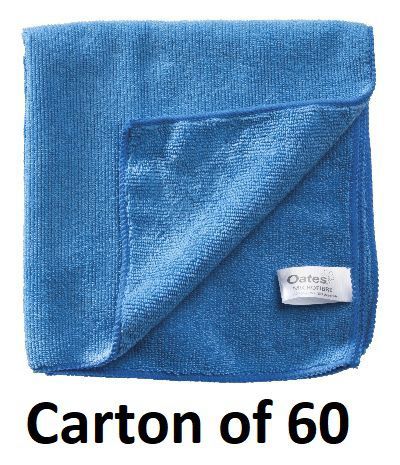 Carton 60 Blue Oates Microfibre Cloth