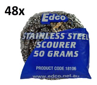Stainless Steel Scourer 50gm (carton 48)