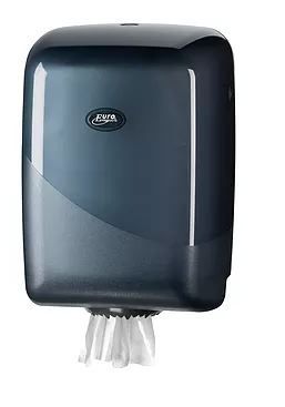 Centre Pull Hand Towel Dispenser-Black