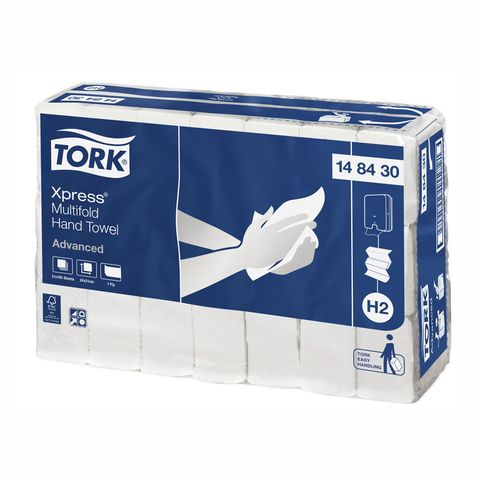 Tork Slimline Hand Towel H2 Ctn 3885Adv